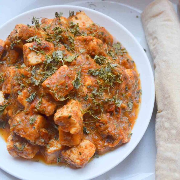 https://www.pontalo.net - Paneer In Coconut Gravy Recipe