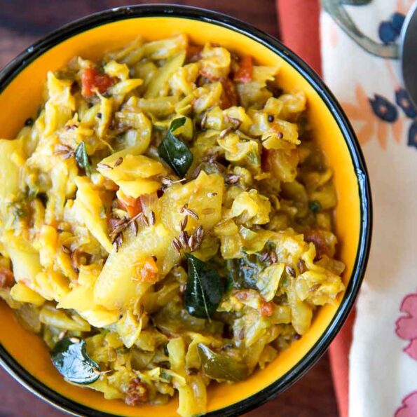 https://www.pontalo.net - पत्ता गोभी की सब्ज़ी - Cabbage Tomato Sabzi (Recipe In Hindi)