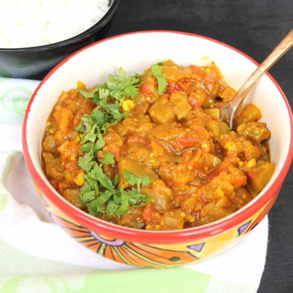 https://www.pontalo.net - Persian Eggplant Stew Recipe (Khoresht Bademjan)