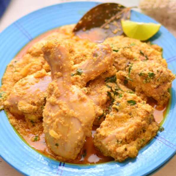 https://www.pontalo.net - Posto Chicken Recipe - Bengali Chicken In Poppy Seed Paste