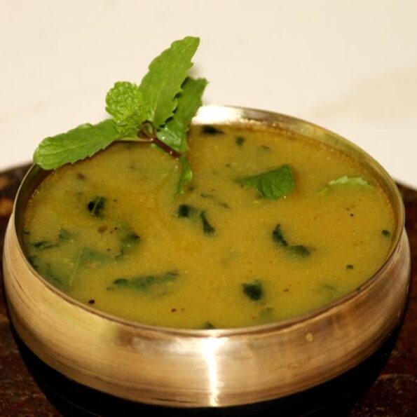 https://www.pontalo.net - पुदीना मूंग दाल रेसिपी - Pudina Moong Dal (Recipe In Hindi)