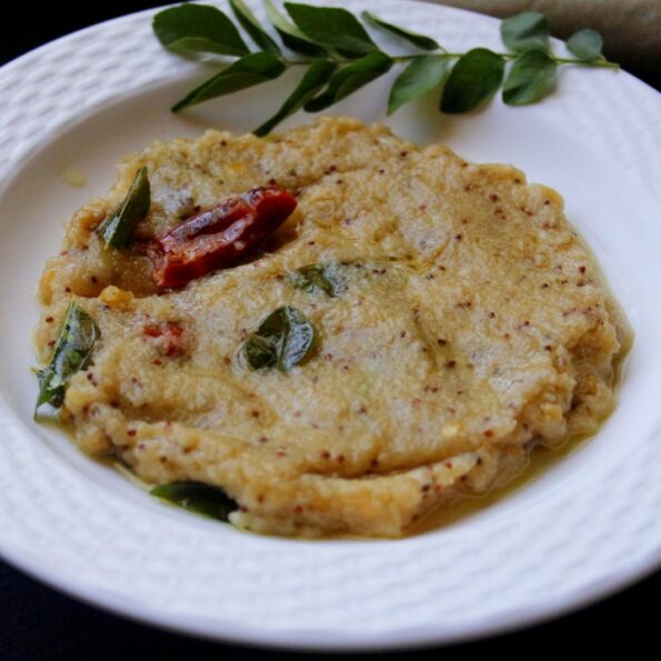 https://www.pontalo.net - Puli Upma Recipe - Tamarind & Rice Rava Upma