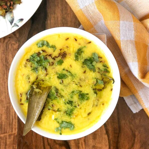 https://www.pontalo.net - Dal Tadka Recipe Flavored with Lemon and Coriander