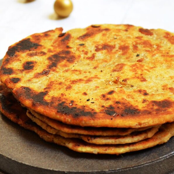 https://www.pontalo.net - Roat Recipe | Uttarakhand Style Sweetened Flatbread