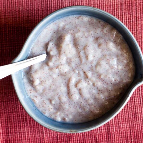 https://www.pontalo.net - Ragi Oatmeal Kanji Recipe - Healthy Diabetic Porridge Recipe