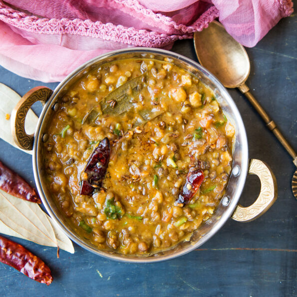 https://www.pontalo.net - Panchmel Dal Recipe | Rajasthani Dal | Panchkuti Dal