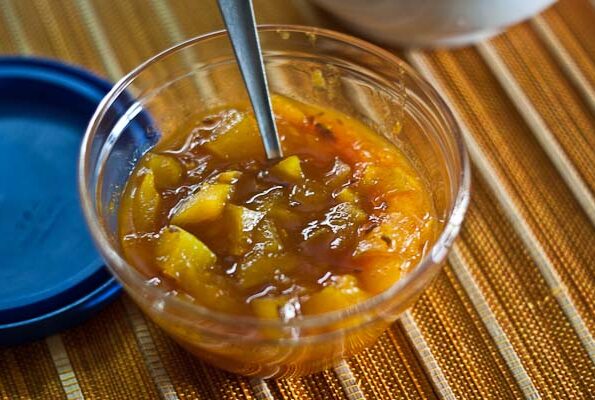 https://www.pontalo.net - कच्चे आम की चटनी रेसिपी - Sweet and Spicy Raw Mango Chutney