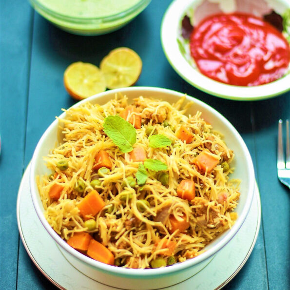 https://www.pontalo.net - Semiya Biryani Recipe