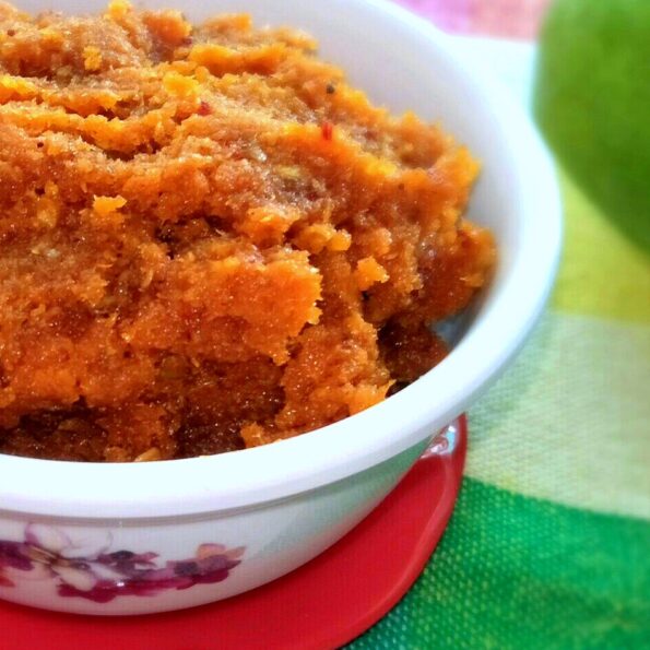 https://www.pontalo.net - उत्तर कनारा खट्टी मीठी आम की चटनी रेसिपी - North Kanara Sweet And Sour Raw Mango Chutney Recipe