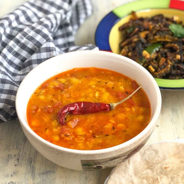 https://www.pontalo.net - Sindhi Toor Dal Recipe With Aam Papad - Aam Papad Dal Recipe