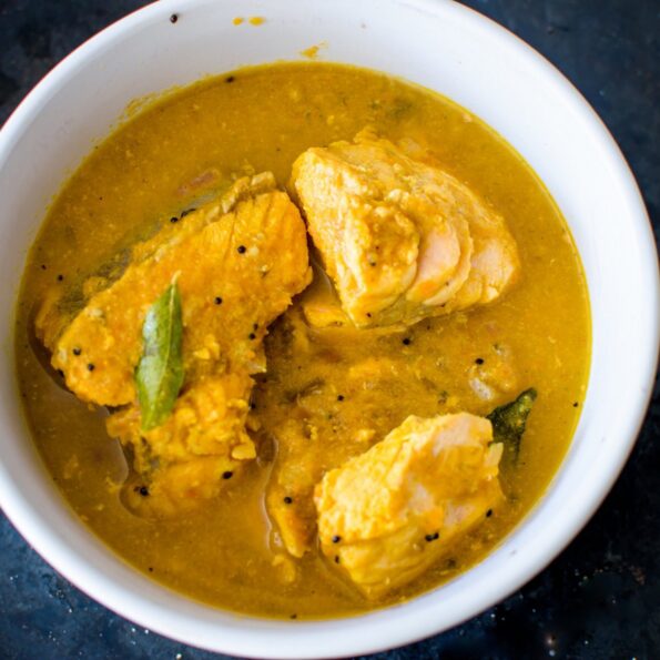 https://www.pontalo.net - South Indian Style Fish Curry Recipe