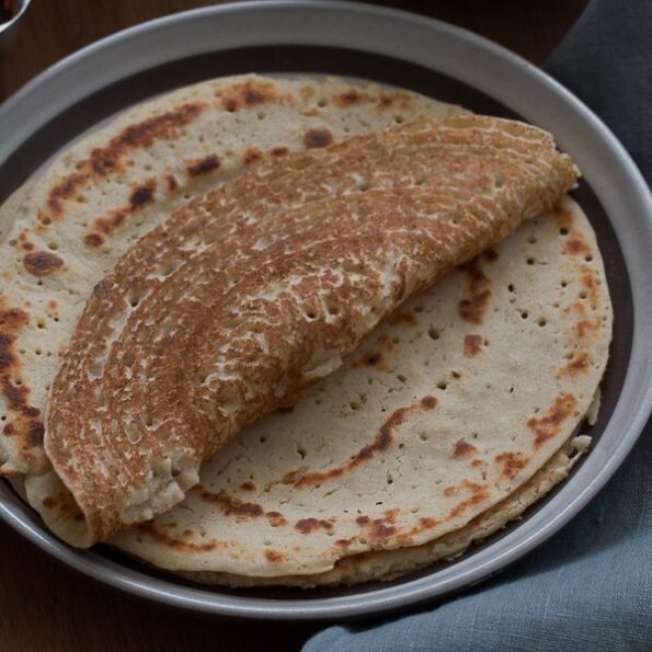 https://www.pontalo.net - Protein Rich Soy Dosa Recipe