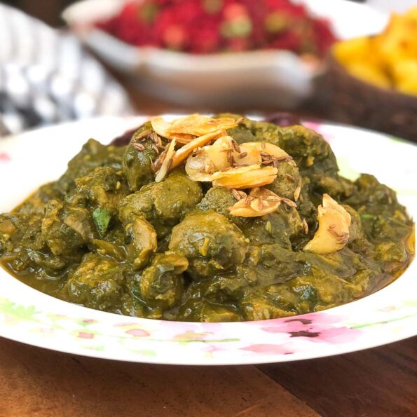 https://www.pontalo.net - सोया पालक करी रेसिपी - Soya And Spinach Curry Recipe