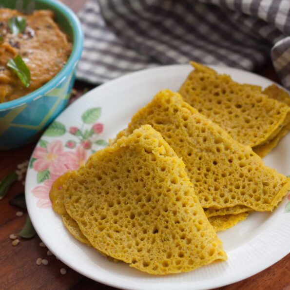 https://www.pontalo.net - Spicy Neer Dosa Recipe