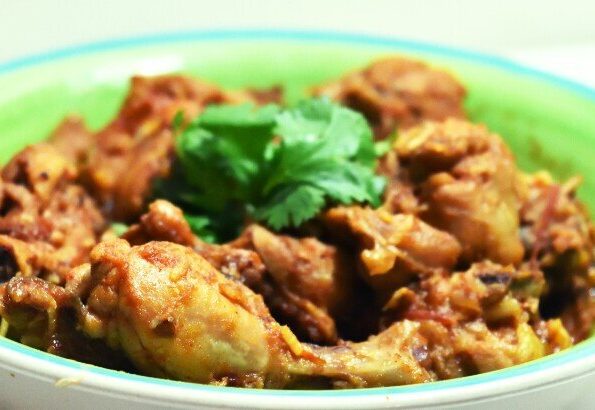 https://www.pontalo.net - Spicy Chicken Curry Recipe In Naga Style