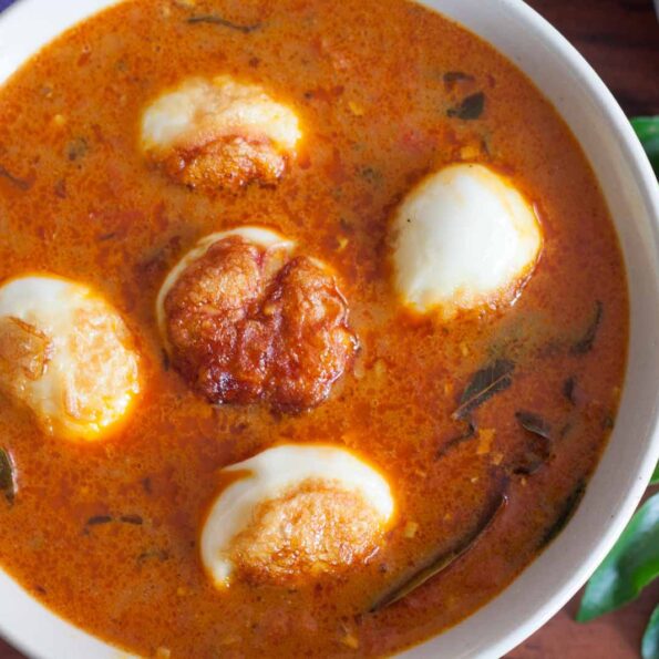 https://www.pontalo.net - Sri Lankan Style Fried Egg Curry Recipe