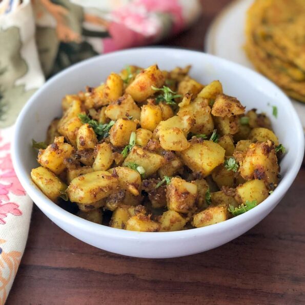 https://www.pontalo.net - सुखी आलू सब्ज़ी रेसिपी - Sukhi Aloo Sabzi (Recipe In Hindi)