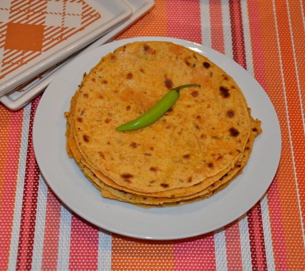 https://www.pontalo.net - Sweet Potato Flatbread Recipe - Sweet Potato Chapati