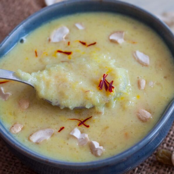 https://www.pontalo.net - Sweet Potato Kheer Recipe