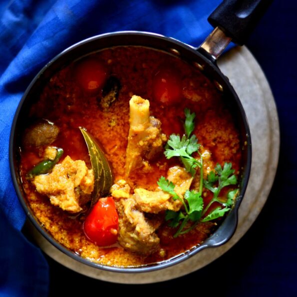 https://www.pontalo.net - Tamatar Gosht Recipe-Mutton In Tomato Curry