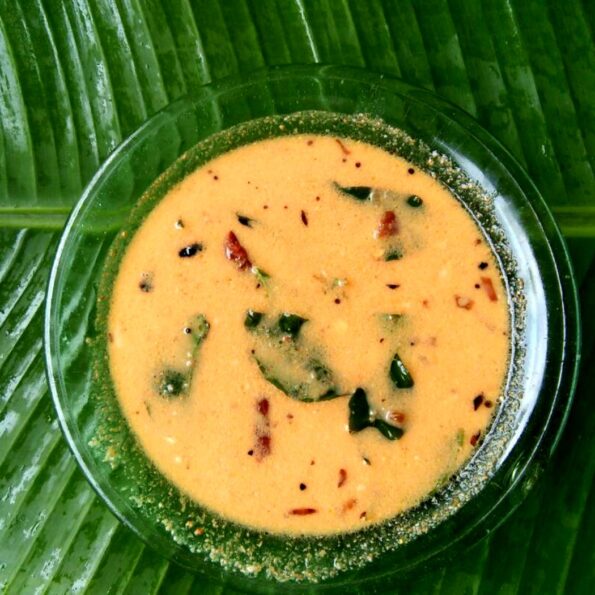 https://www.pontalo.net - Karnataka Style Majjige Huli Recipe - Tasty Buttermilk Rasam