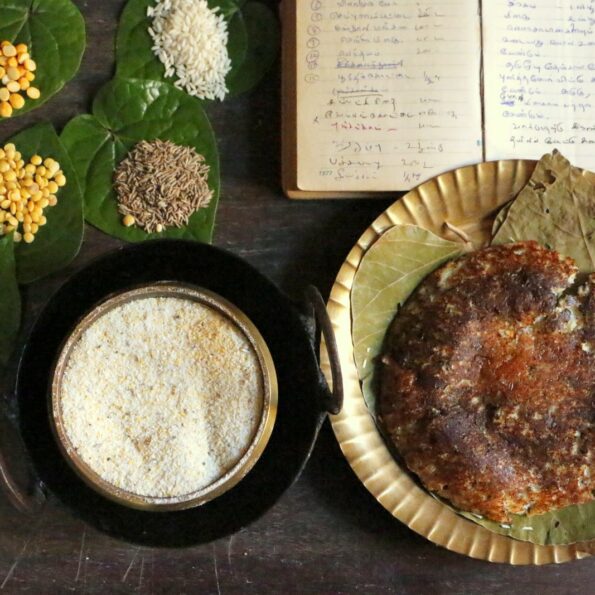 https://www.pontalo.net - Iyengar Style Thavala Adai Recipe