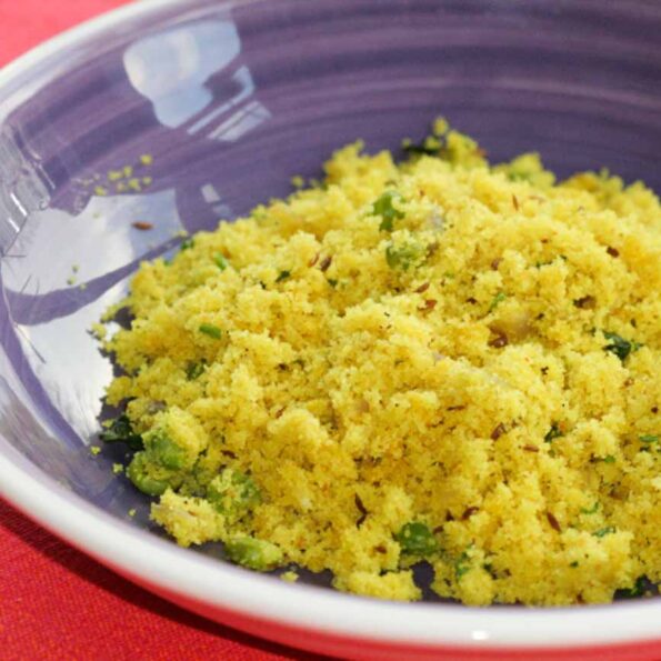 https://www.pontalo.net - Tikhat Rava Recipe (Spicy Semolina Crumble)