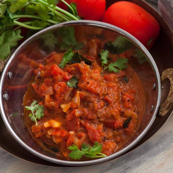 https://www.pontalo.net - टमाटर गोत्सुरेसिपी - Tomato Gotsu (Recipe In Hindi)