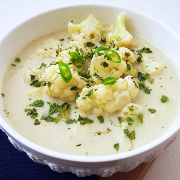 https://www.pontalo.net - Vegan Malai Gobhi Recipe