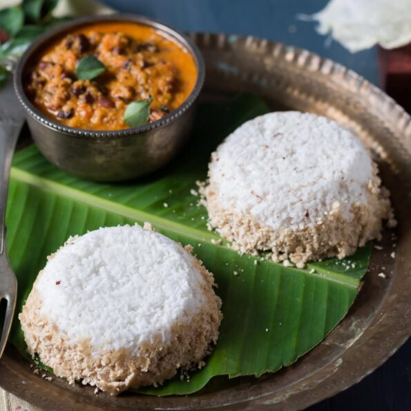 https://www.pontalo.net - Whole Wheat Flour Puttu Recipe