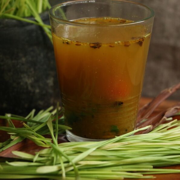 https://www.pontalo.net - वीट ग्रास रसम रेसिपी - Wheat Grass Rasam (Recipe In Hindi)