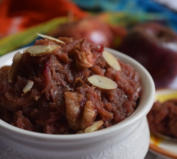 https://www.pontalo.net - सेब का हलवा रेसिपी - Apple Halwa (Recipe In Hindi)