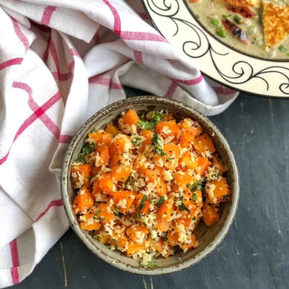 https://www.pontalo.net - Maharashtrian Style Gajarachi Koshimbir Recipe -Carrot Salad