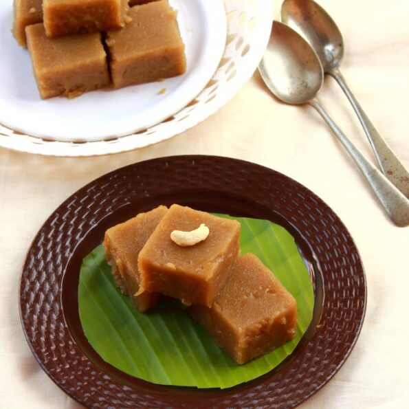 https://www.pontalo.net - Kerala Style Rice Halwa Recipe