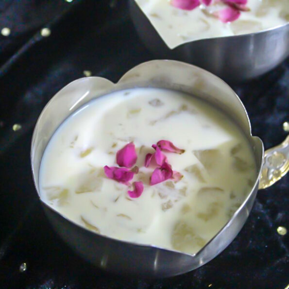 https://www.pontalo.net - Nungu Payasam Recipe - Ice Apple/ Tender Palm Fruit Payasam